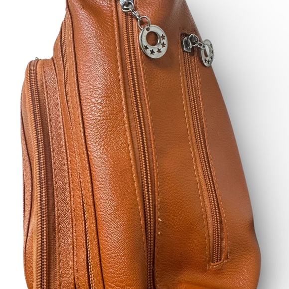 Tan Leather Shoulder Bag - Picture 4 of 6